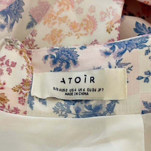 Atoir Molly Midi Dress Floral 4 NEW - Picture 8 of 9